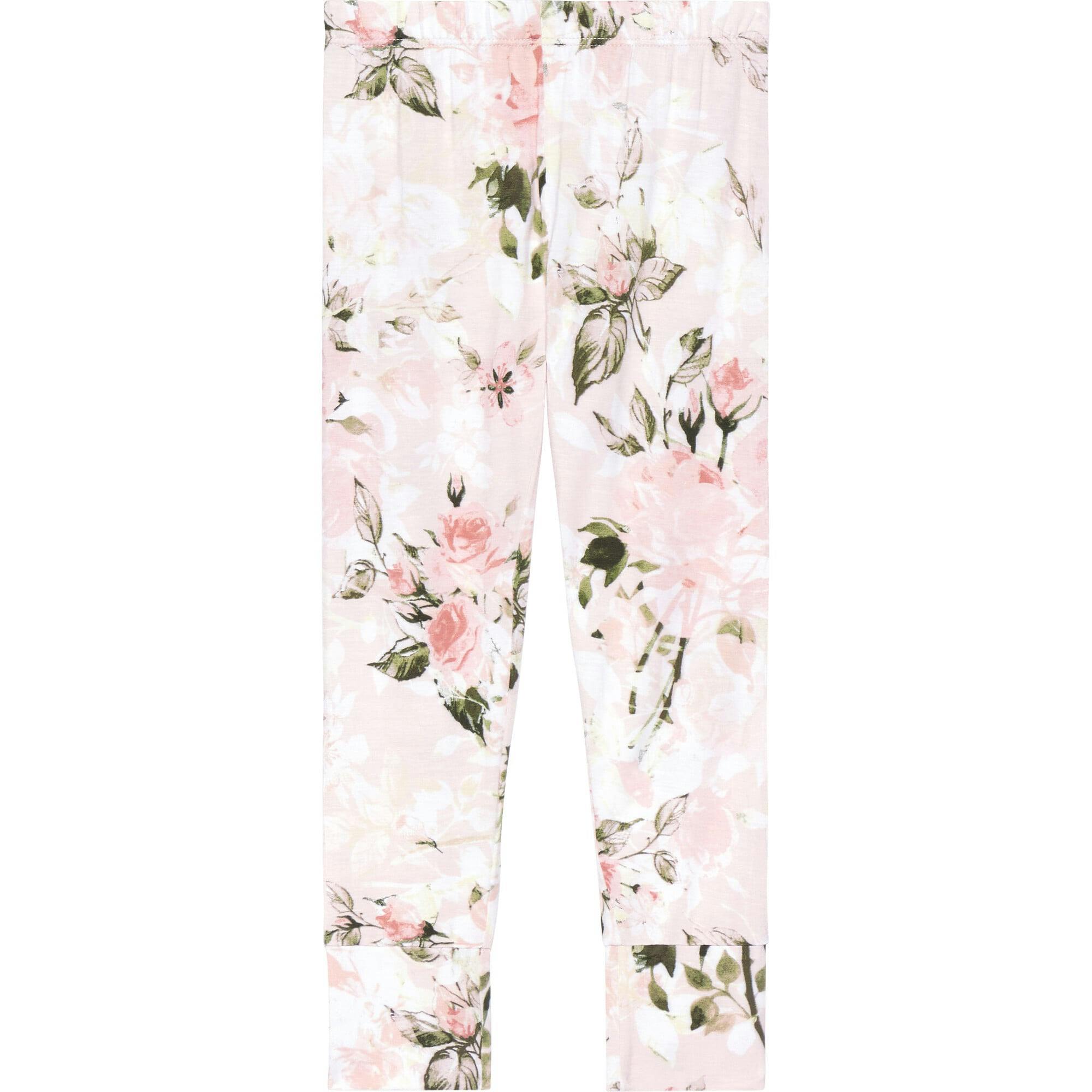 Vintage Pink Rose Classic Pajama Set