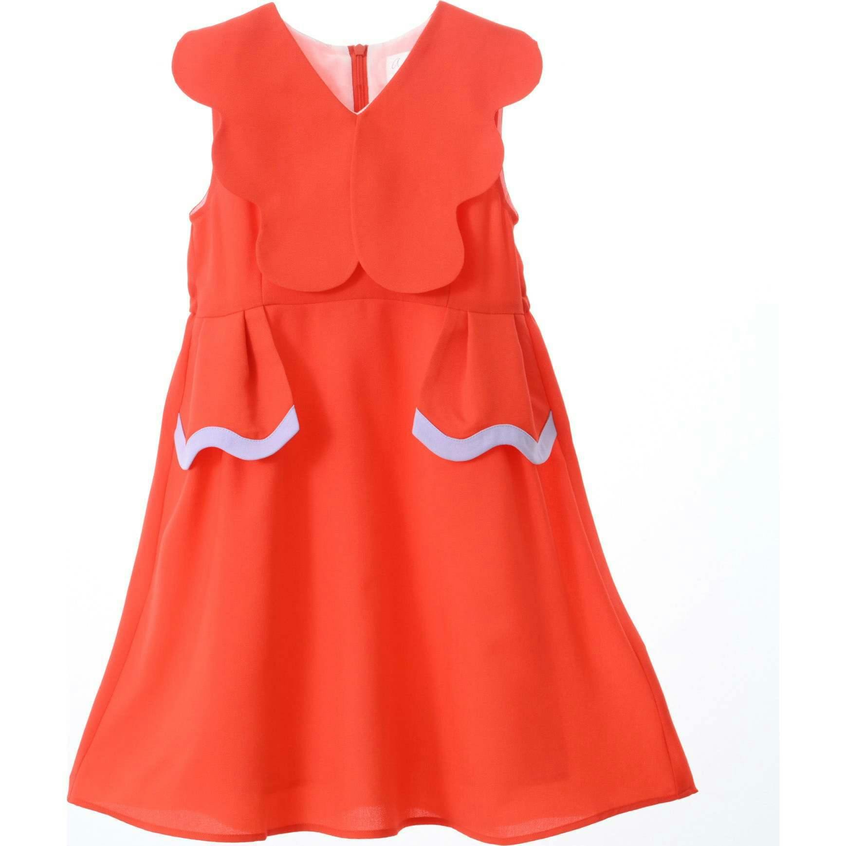 Colette Dress, Orange