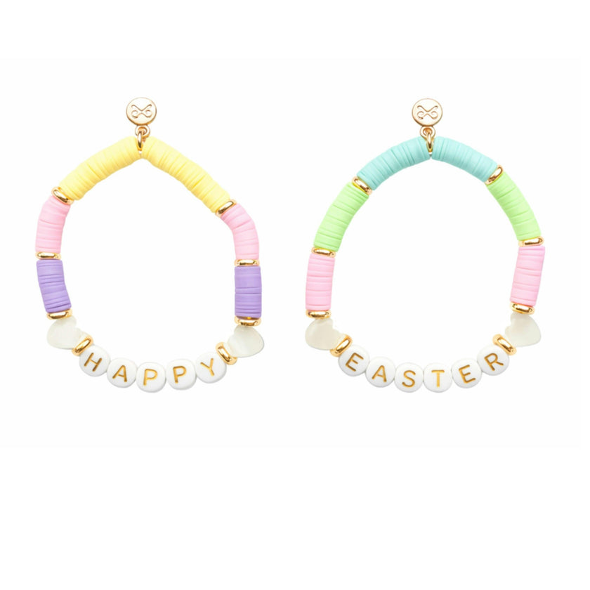 Happy Easter Bracelet Set