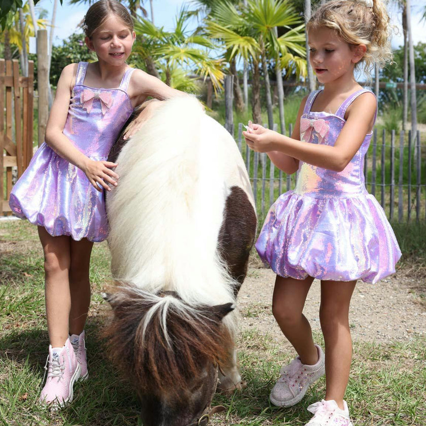 Haze Bow Bubble Dress