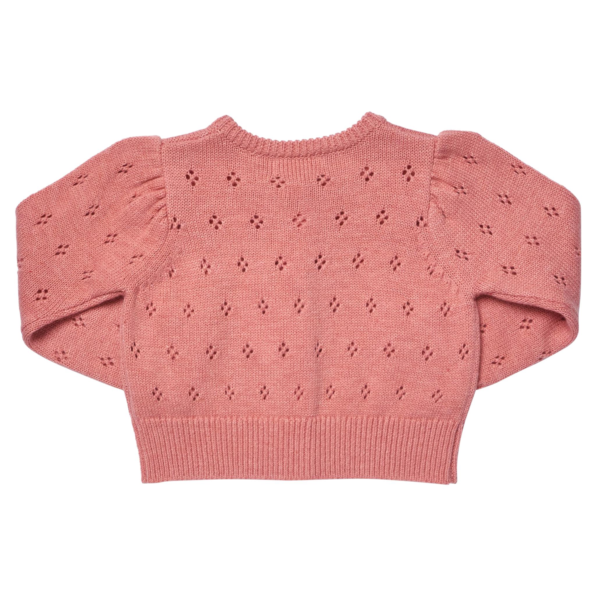 Girls Connie Sweater - Pink