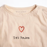 Embroidered Top in Très Rodeo