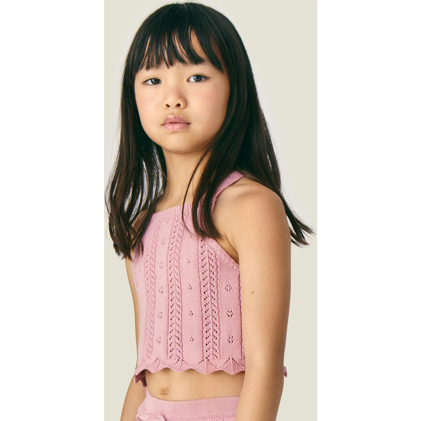 Mipounet SS26 Nilda, Top Pink Nude