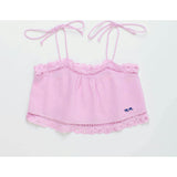 ISLA LACE TOP PINK