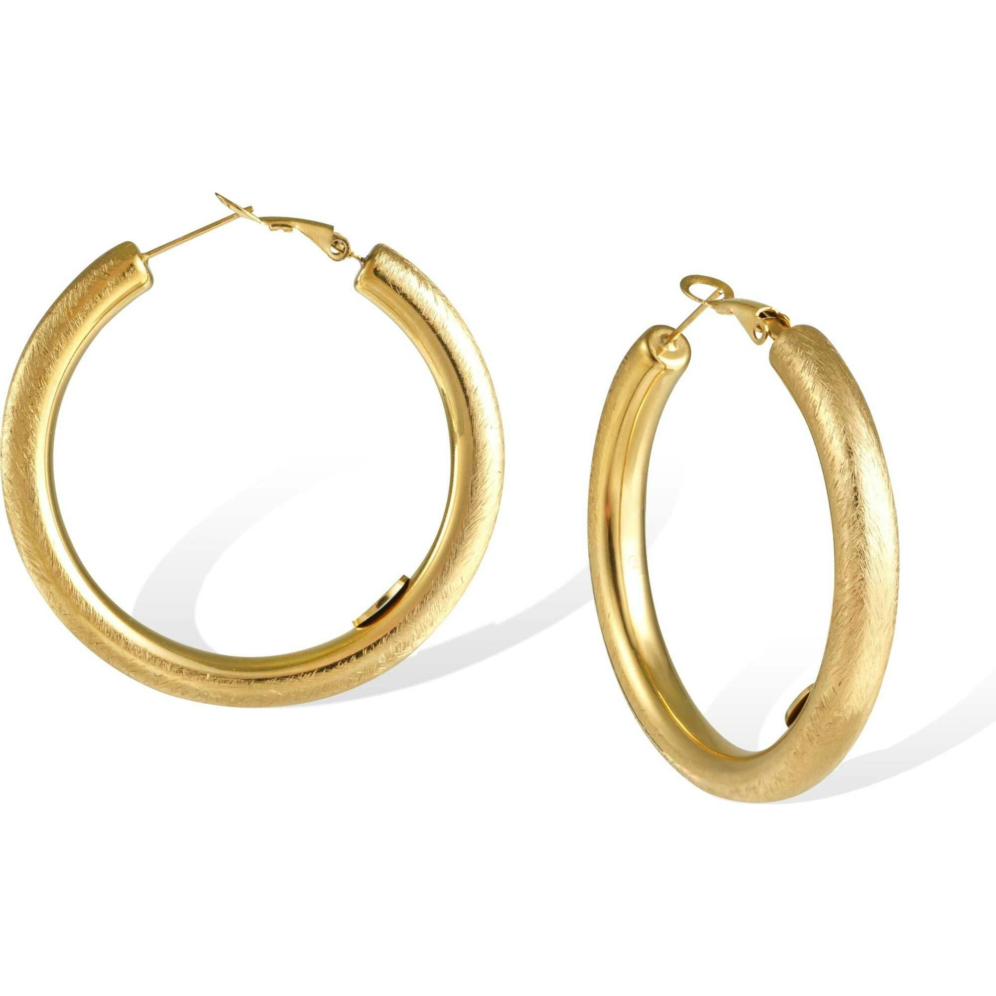 Retro Large Hoop Earrings