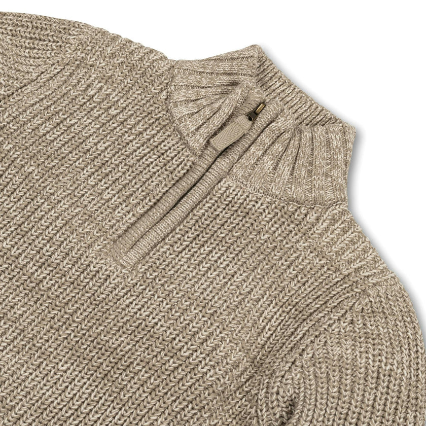Organic Half Zip Sweater