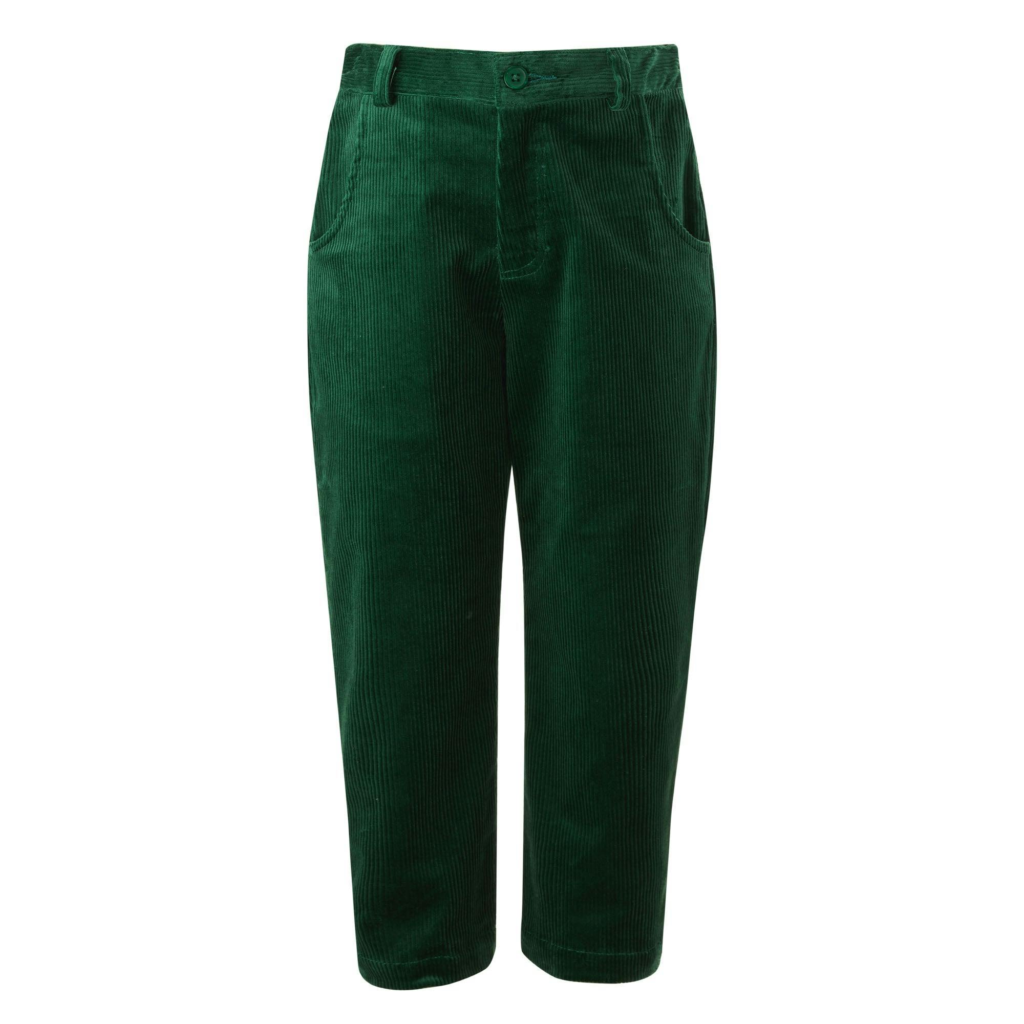 Green Cord Trousers