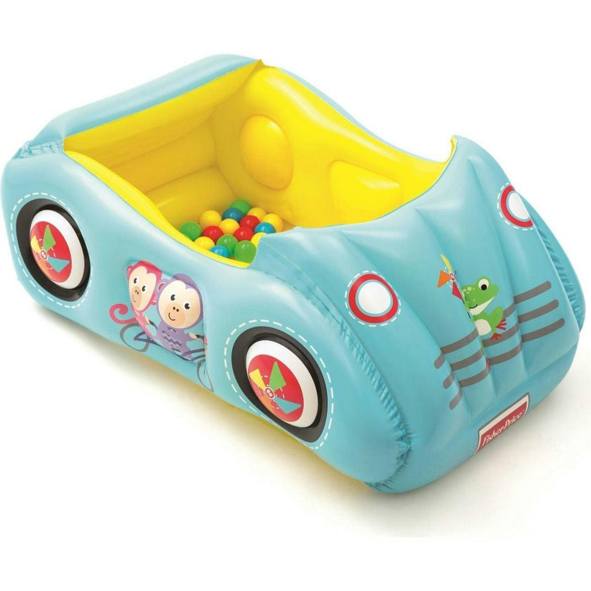 Fisher-Price Race Car Ball Pit - 47 x 31 x 20 Inch