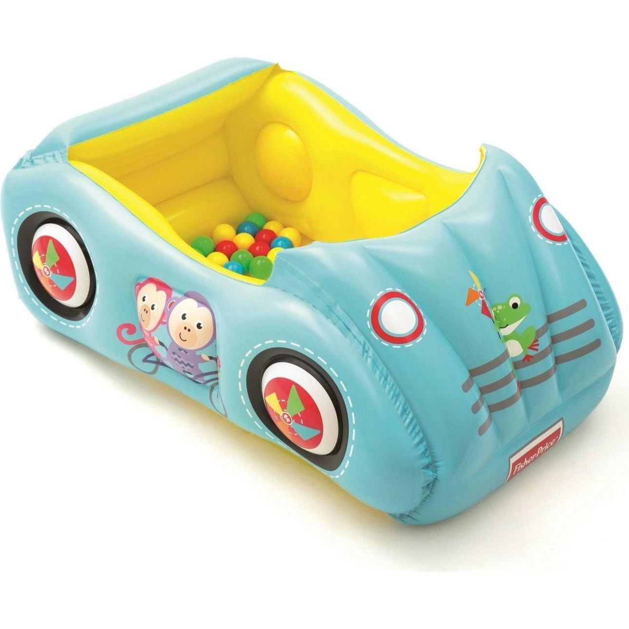 Fisher-Price Race Car Ball Pit - 47 x 31 x 20 Inch