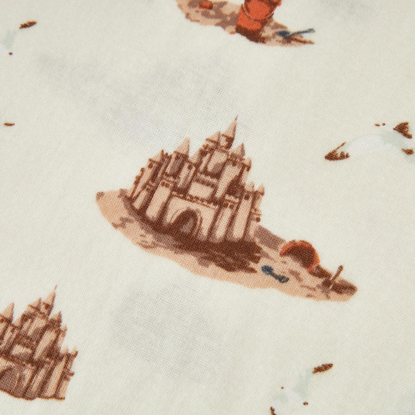 Sandcastle Organic Cotton Dress & Bloomer Set