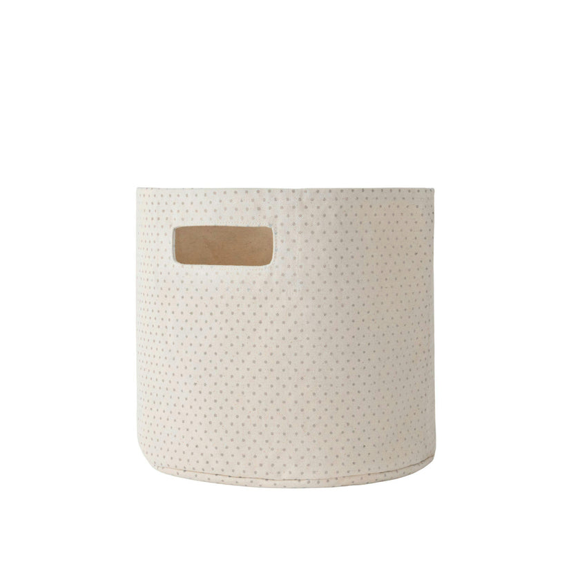 Printed Basket Pint - Pin Dot Pebble