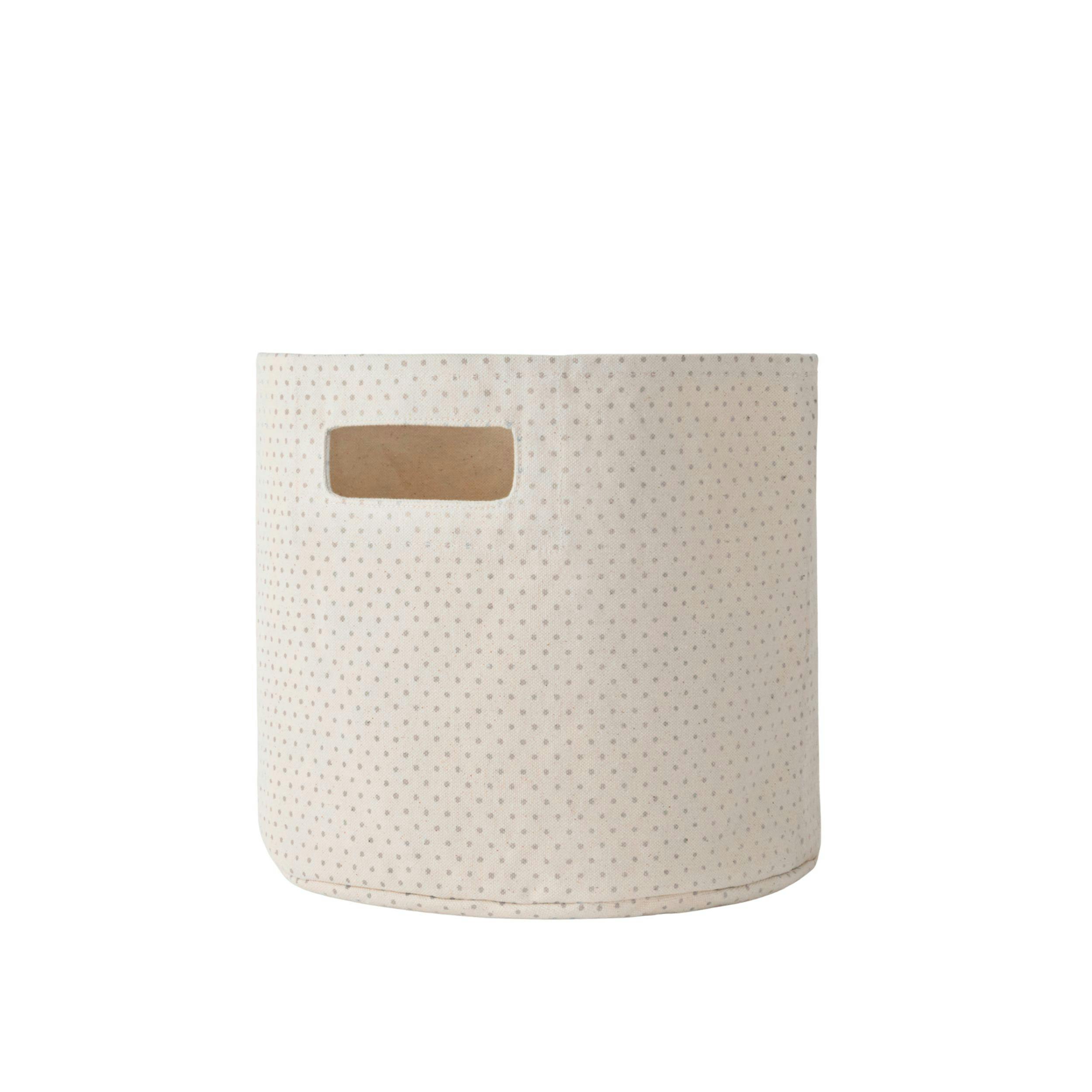 Printed Basket Pint - Pin Dot Pebble