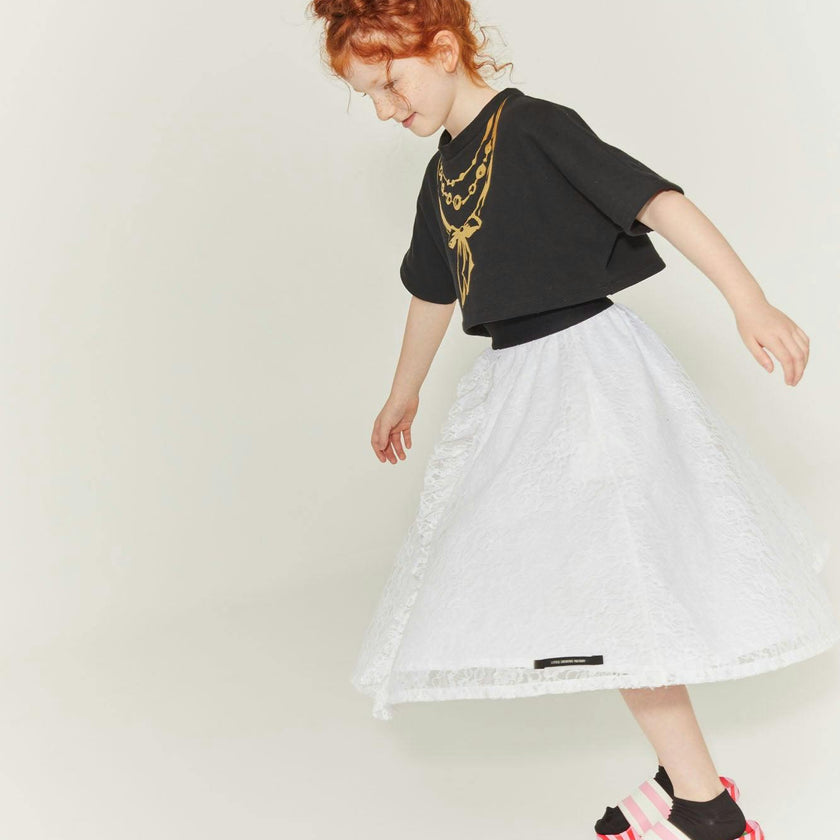 Dreamer Bubble Skirt White