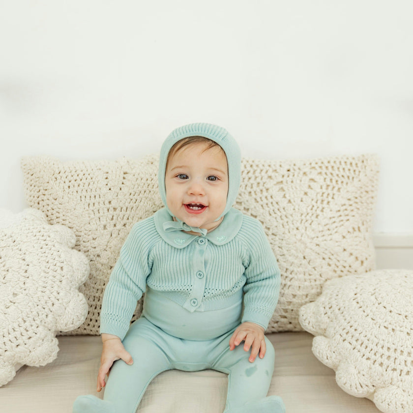 Onesie and Cardigan Set Seabrook