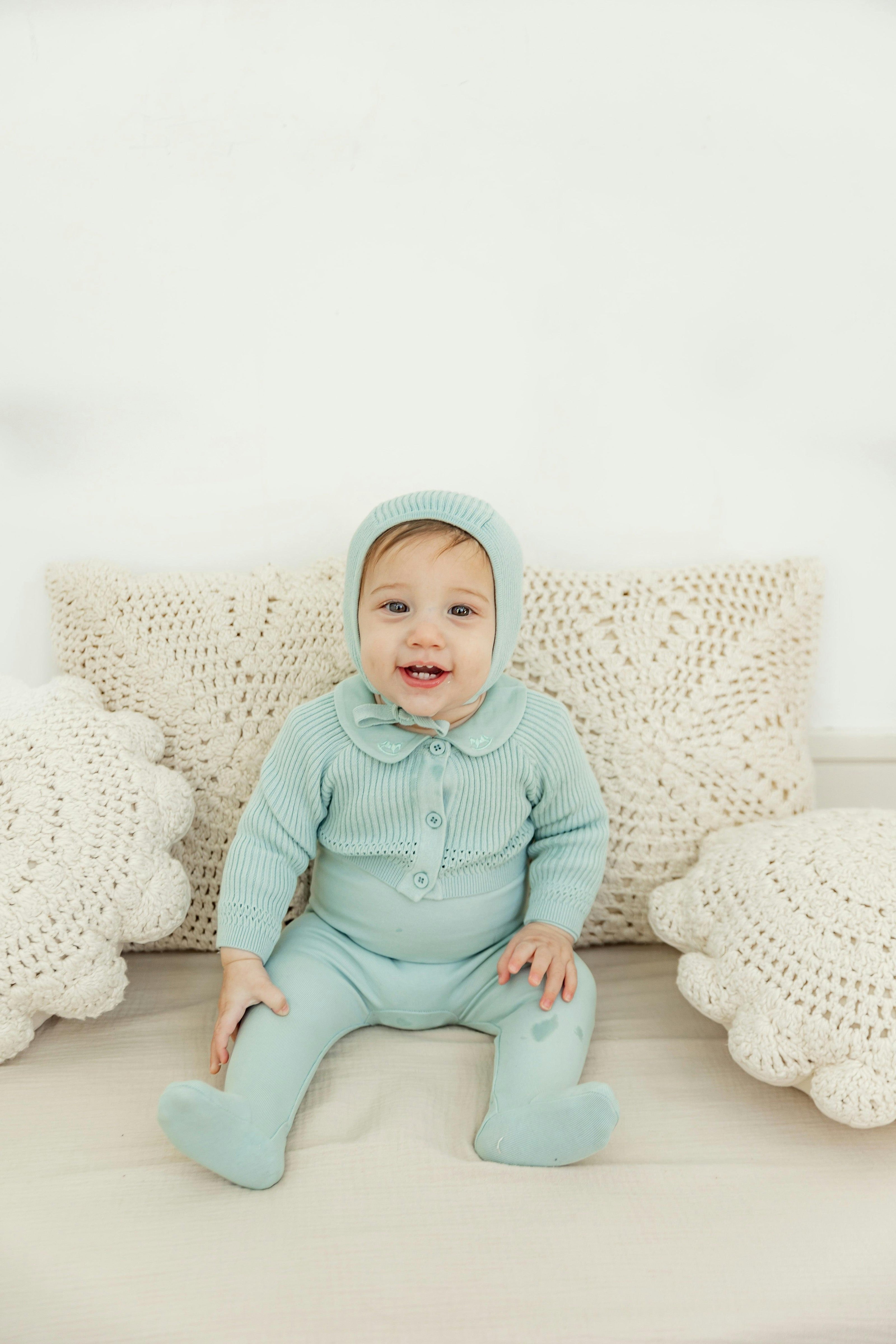Onesie and Cardigan Set Seabrook