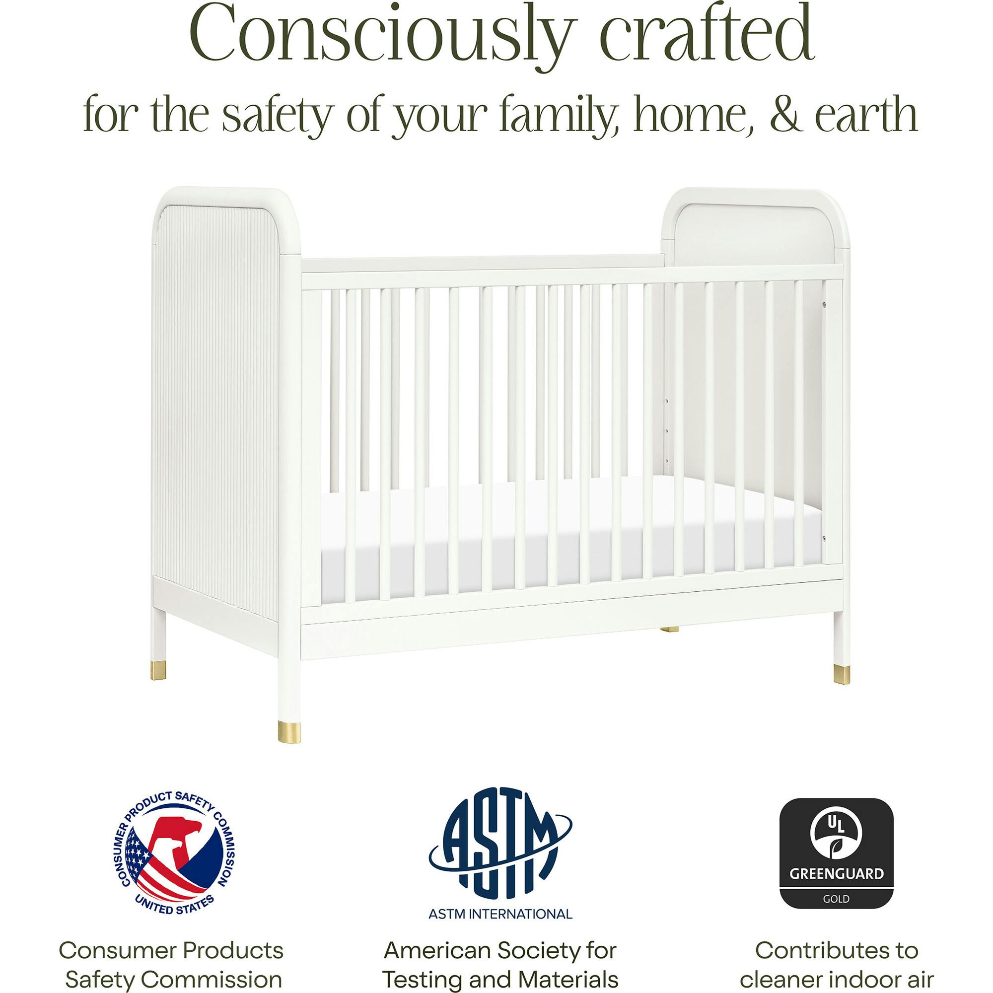 Brimsley Tambour 3-in-1 Convertible Crib