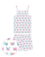The Organic Cami and Short Set [Butterflies]