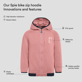 Spie bike zip hoodie