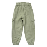 Girls Cargo Utility Pant in Evergreen