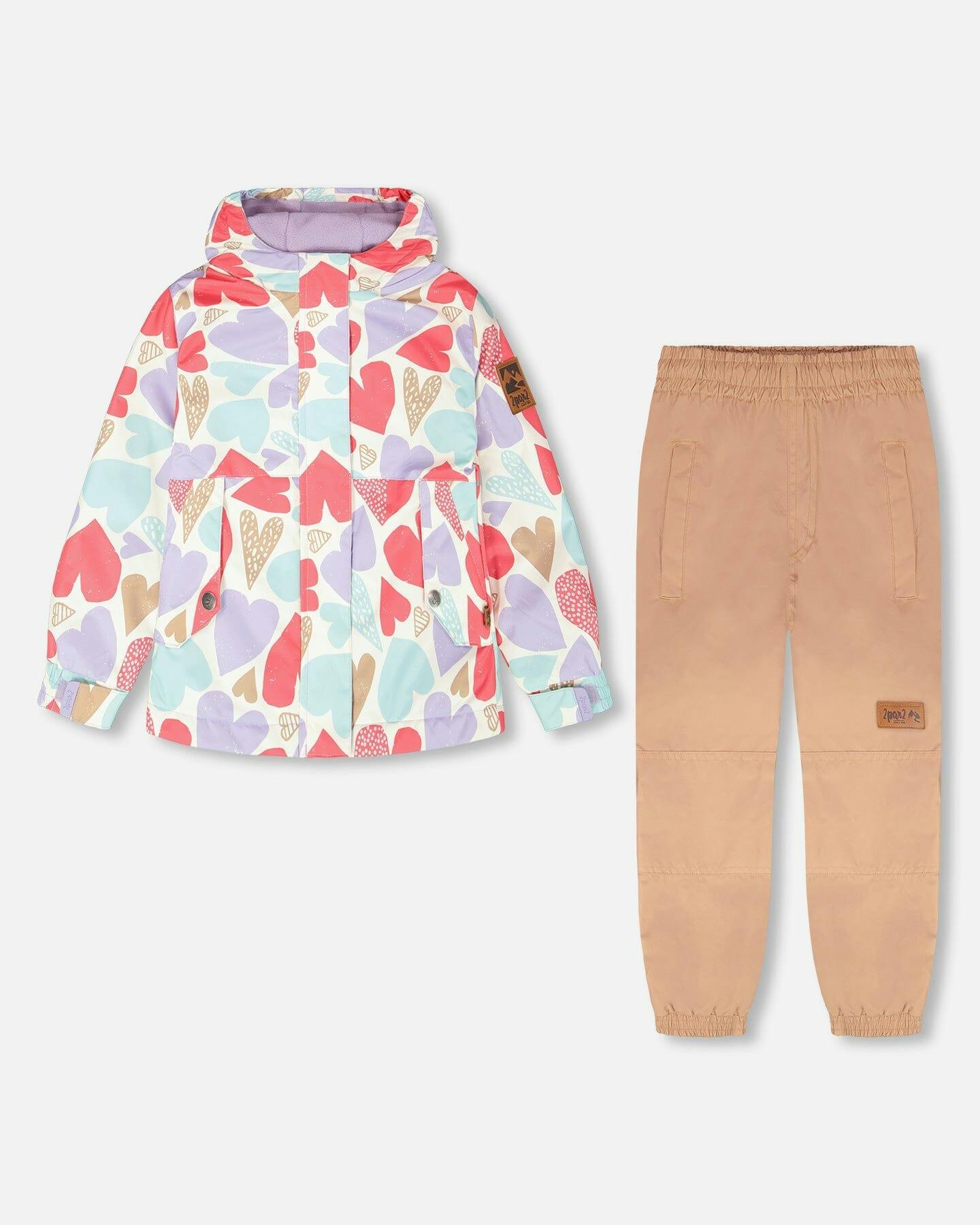 Two-Piece Mid-Season Outerwear Set