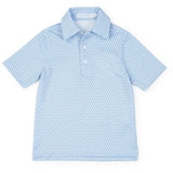 Will Boys' Performance Polo by LH Sport - Fetch Classic Blue