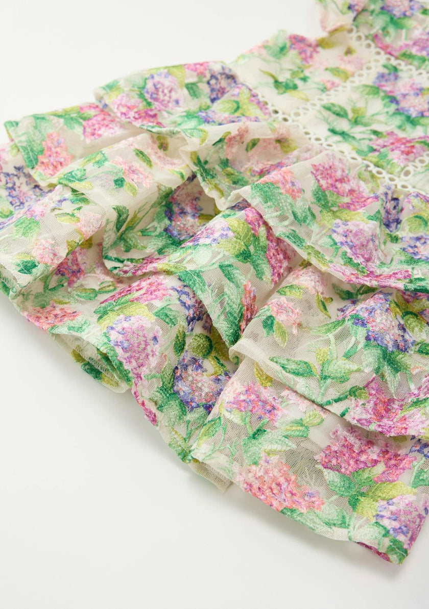 Clementine Embroidered Mini Dress (Baby)