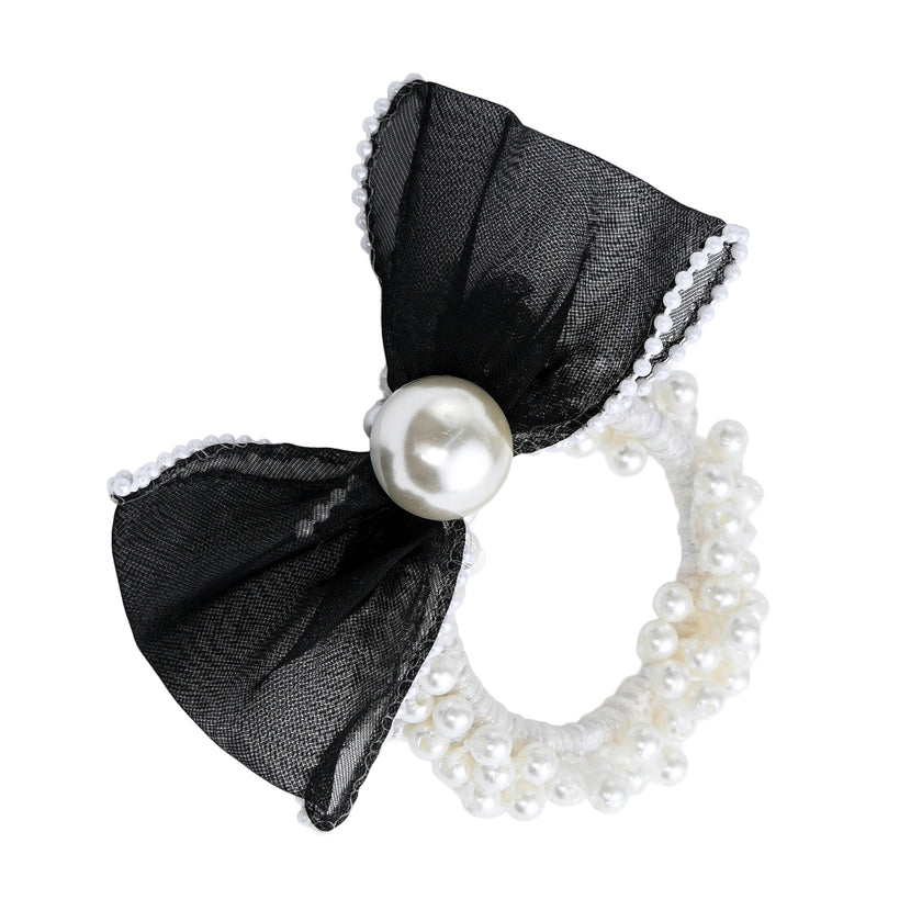 Sheer Bow Scrunchie Set