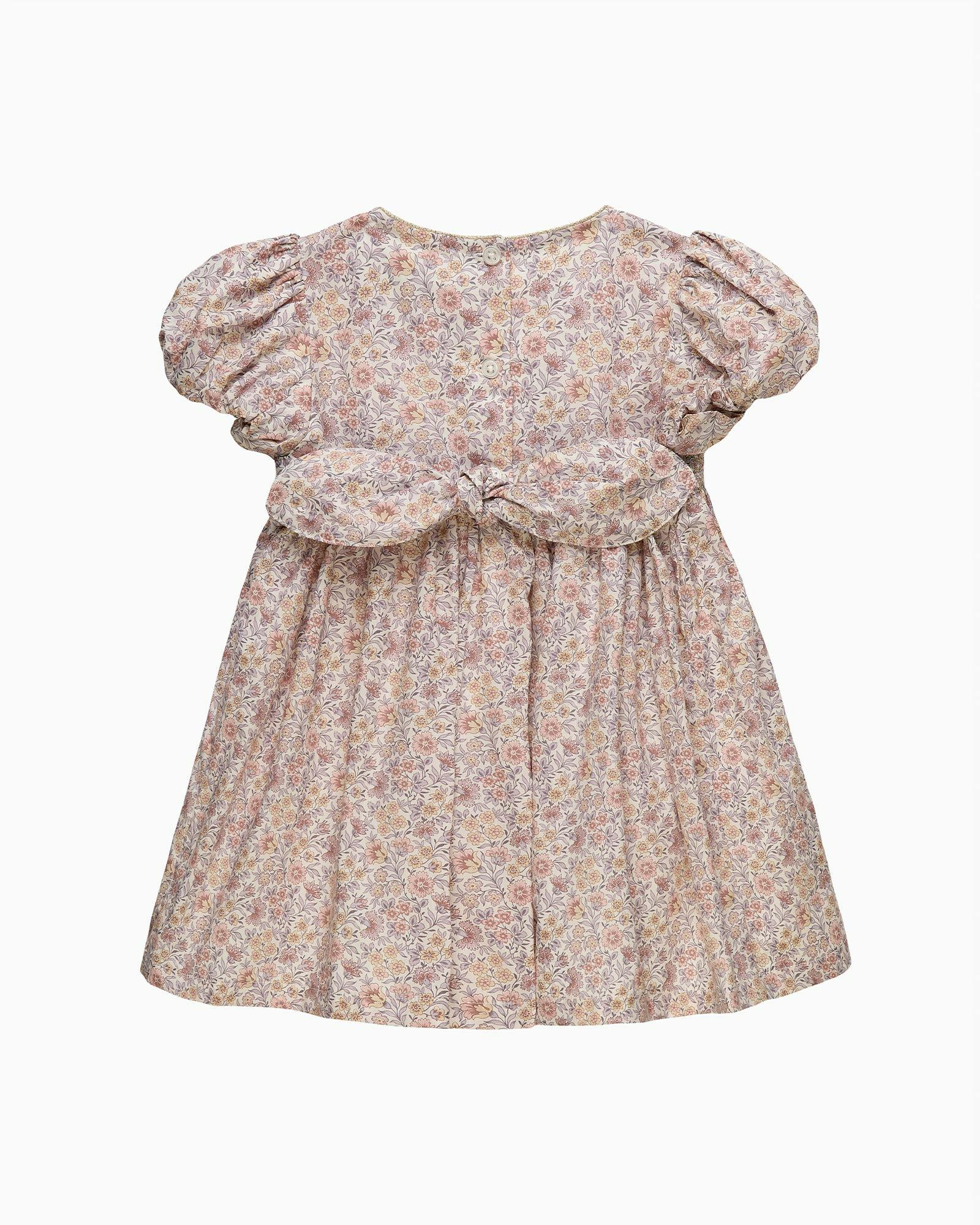 Baby Carnation Floral Smocked Party Dress