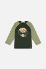 Raglan T-Shirt Dark Turquoise