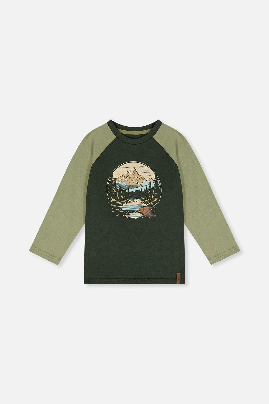 Raglan T-Shirt Dark Turquoise