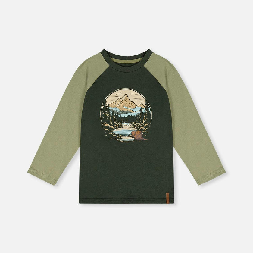 Raglan T-Shirt Dark Turquoise