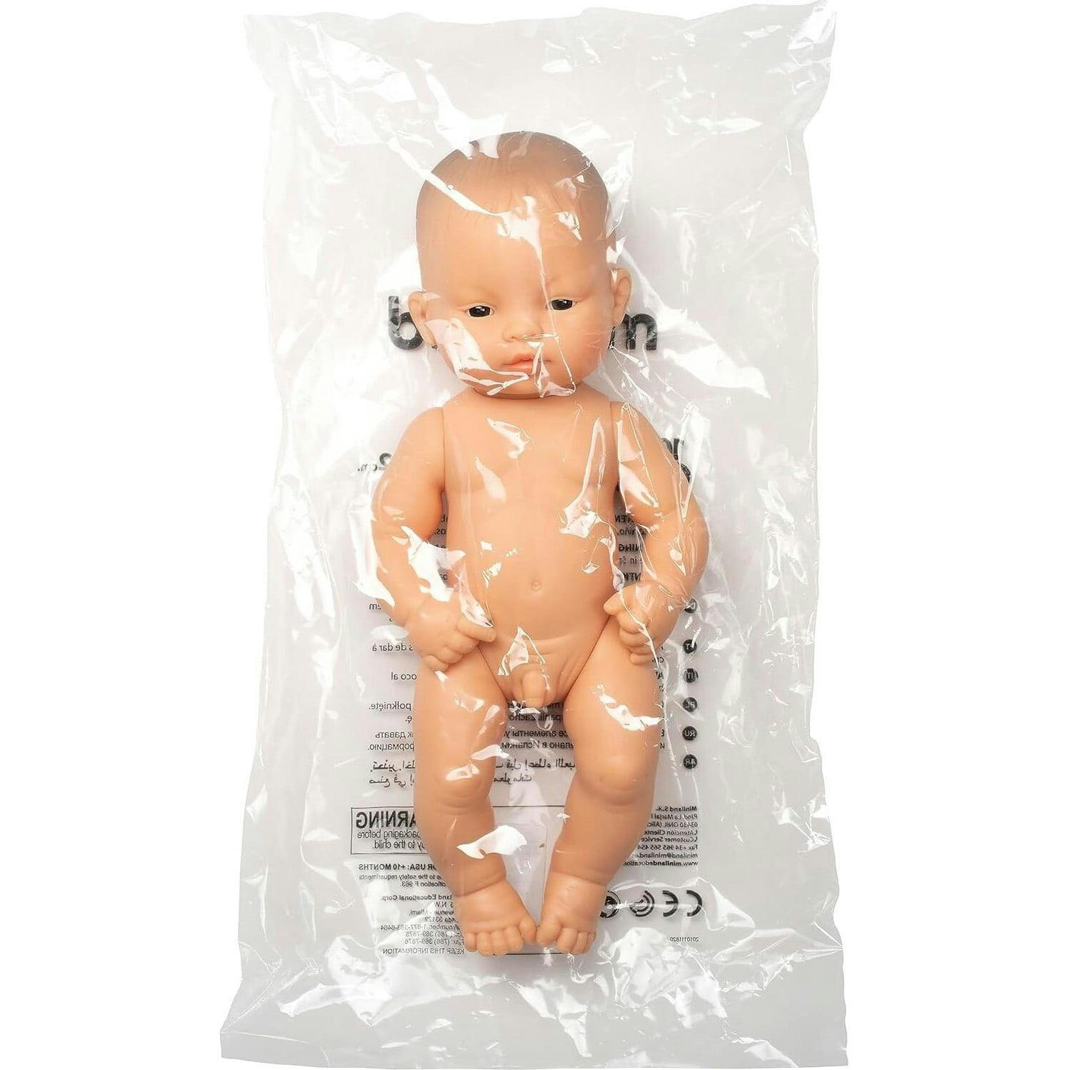 Baby Doll Asian Boy - 12 5/8