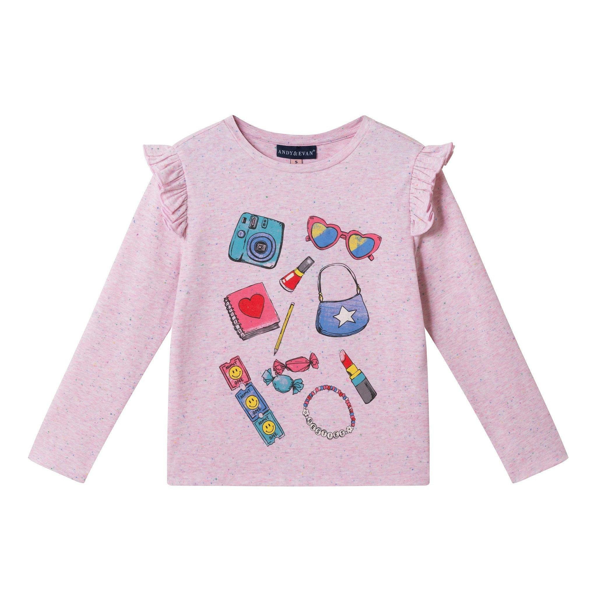 Toddler & Kids Graphic Tee & Pant Set | Dress Up Fun
