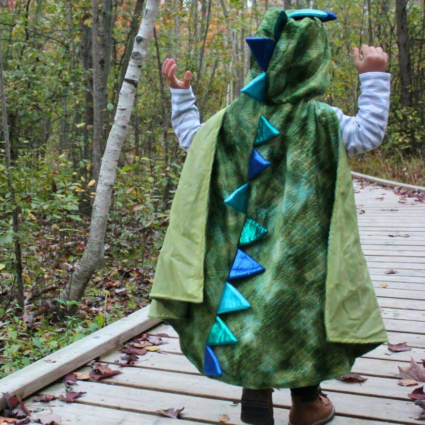 Dragon Cape with Claws Green