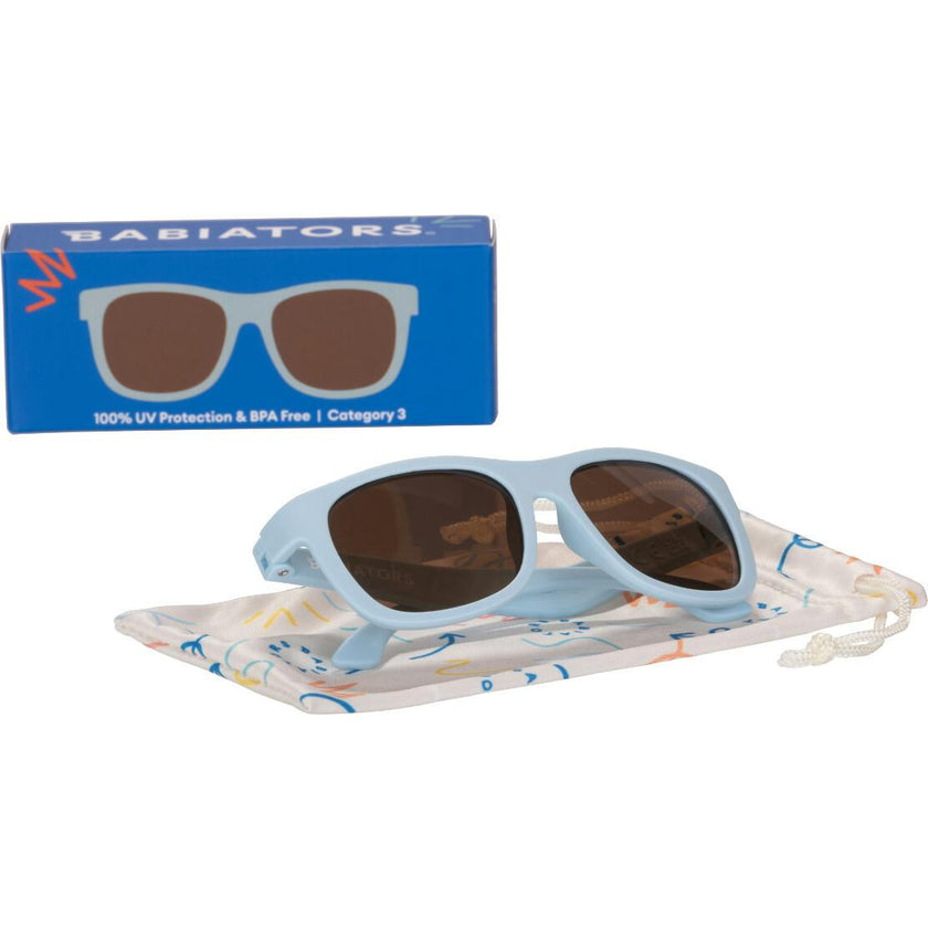 Baby Blue Navigator I Amber Lenses