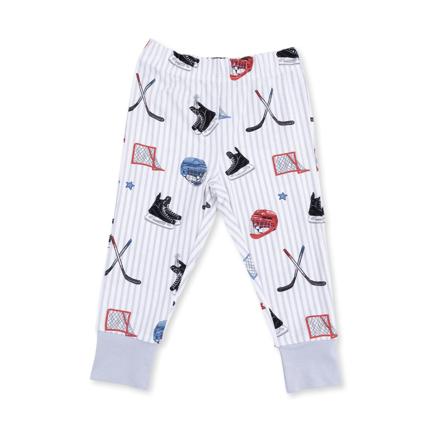 Hockey Stripe - Long Sleeve Loungewear Set