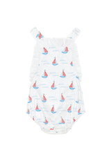 Sailboats Woven Summer Bubble