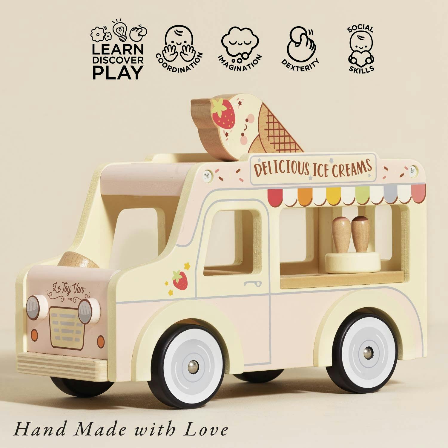 Wooden Ice Cream Van