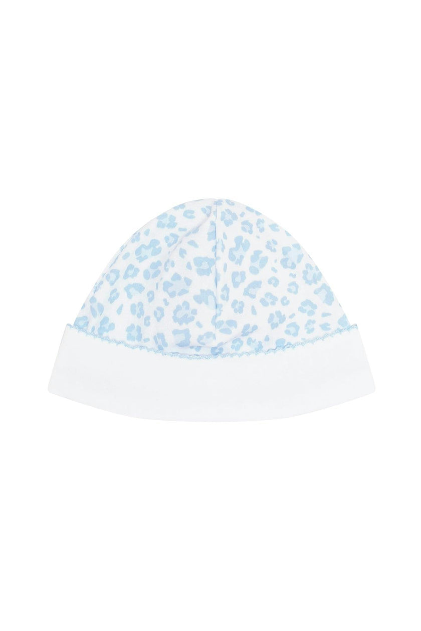 Blue Cheetah Print Hat