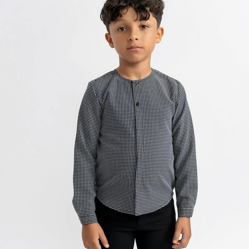 Checkered Woven Shirt