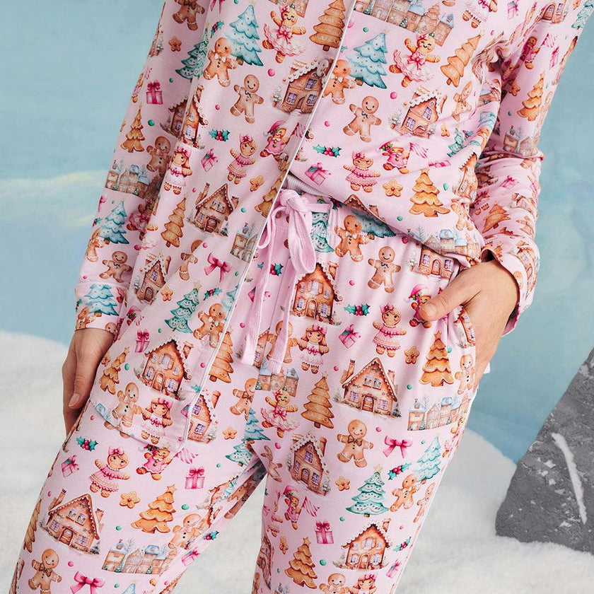 Ginger & Friends Women's Luxe Pajama Pant Set