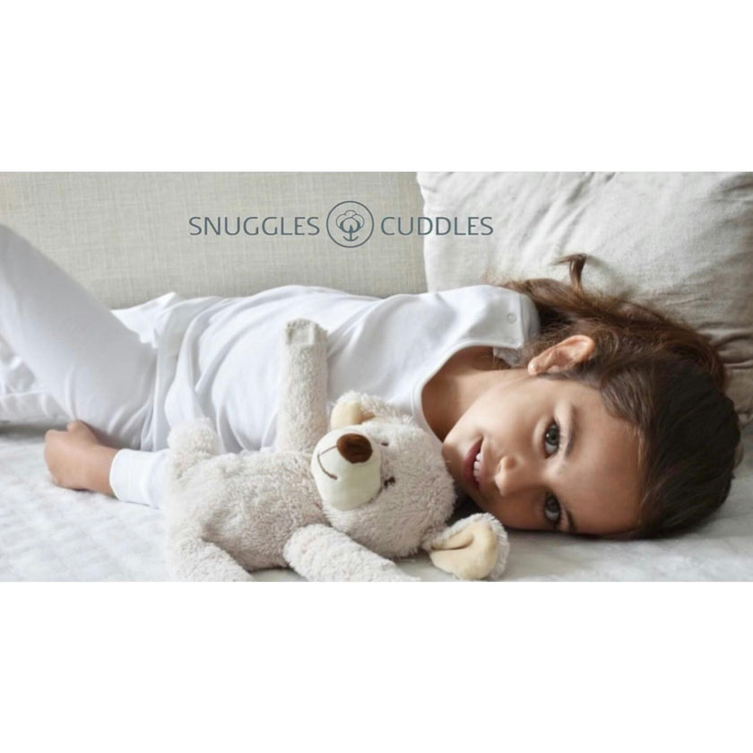 Cream Pajama Set in Organic Pima Cotton