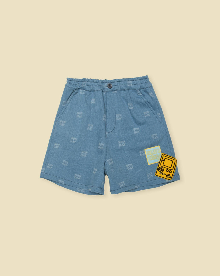 Downtown Shorts in Denim