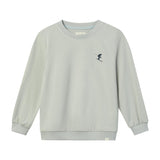 JESTER Grey ski back print sweatshirt