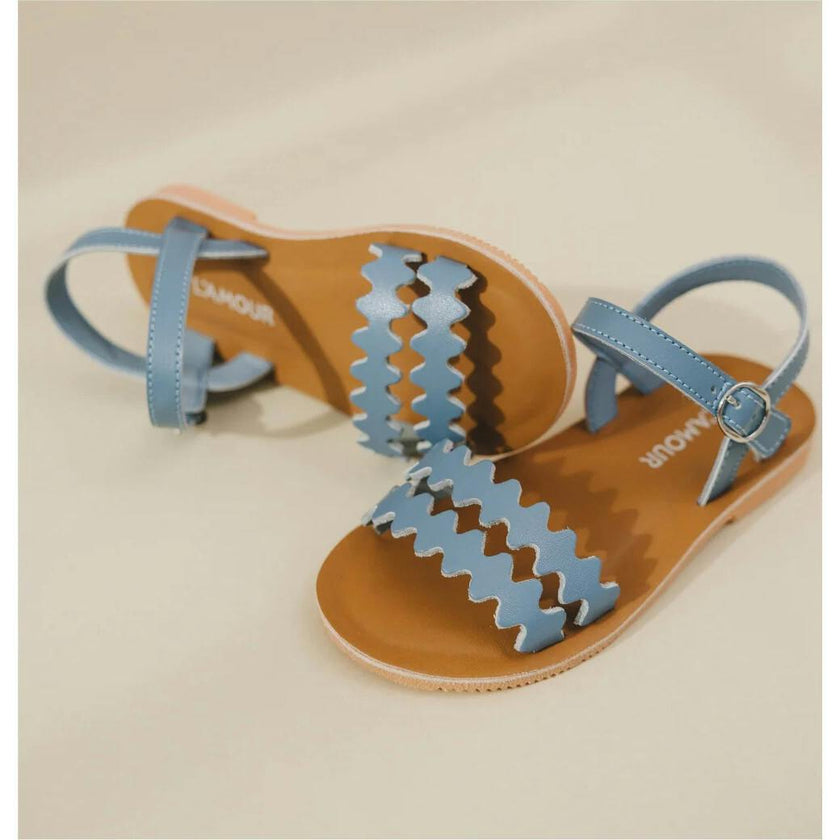 Eden Scalloped Sandal