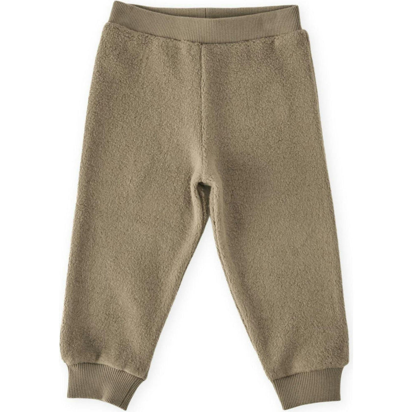 Teddy Fleece Jogger, Green