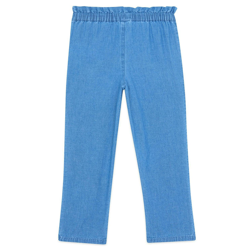 BONTON Duck Heart Pocket Pants - Chambray