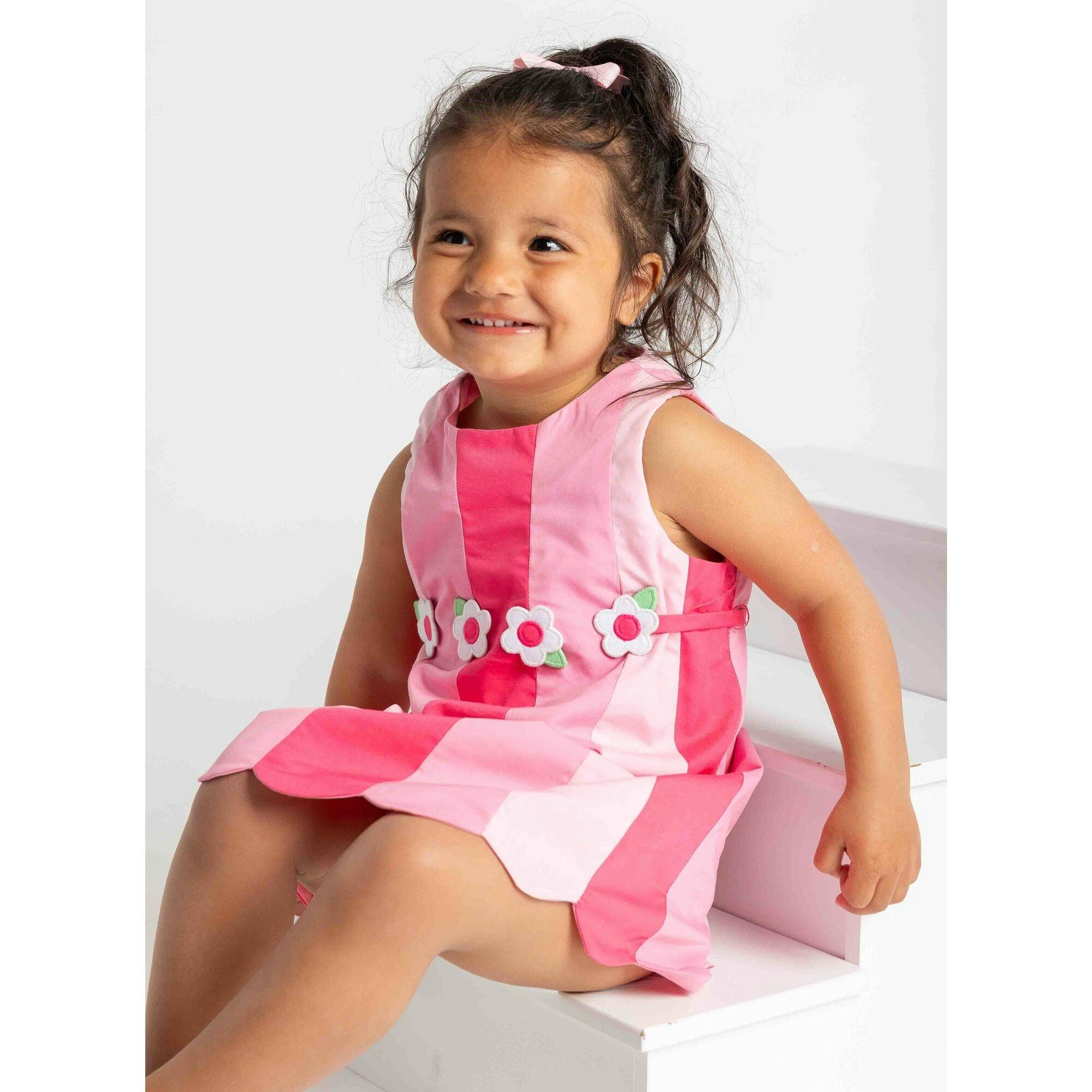 Poplin Panel Dress