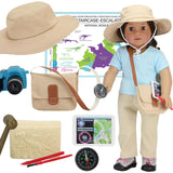 Sophia's 10-Piece Smithsonian Paleontologist Set for 18" Dolls, Multi