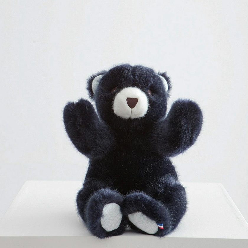 Robert the Bear | Navy | Chevron Print